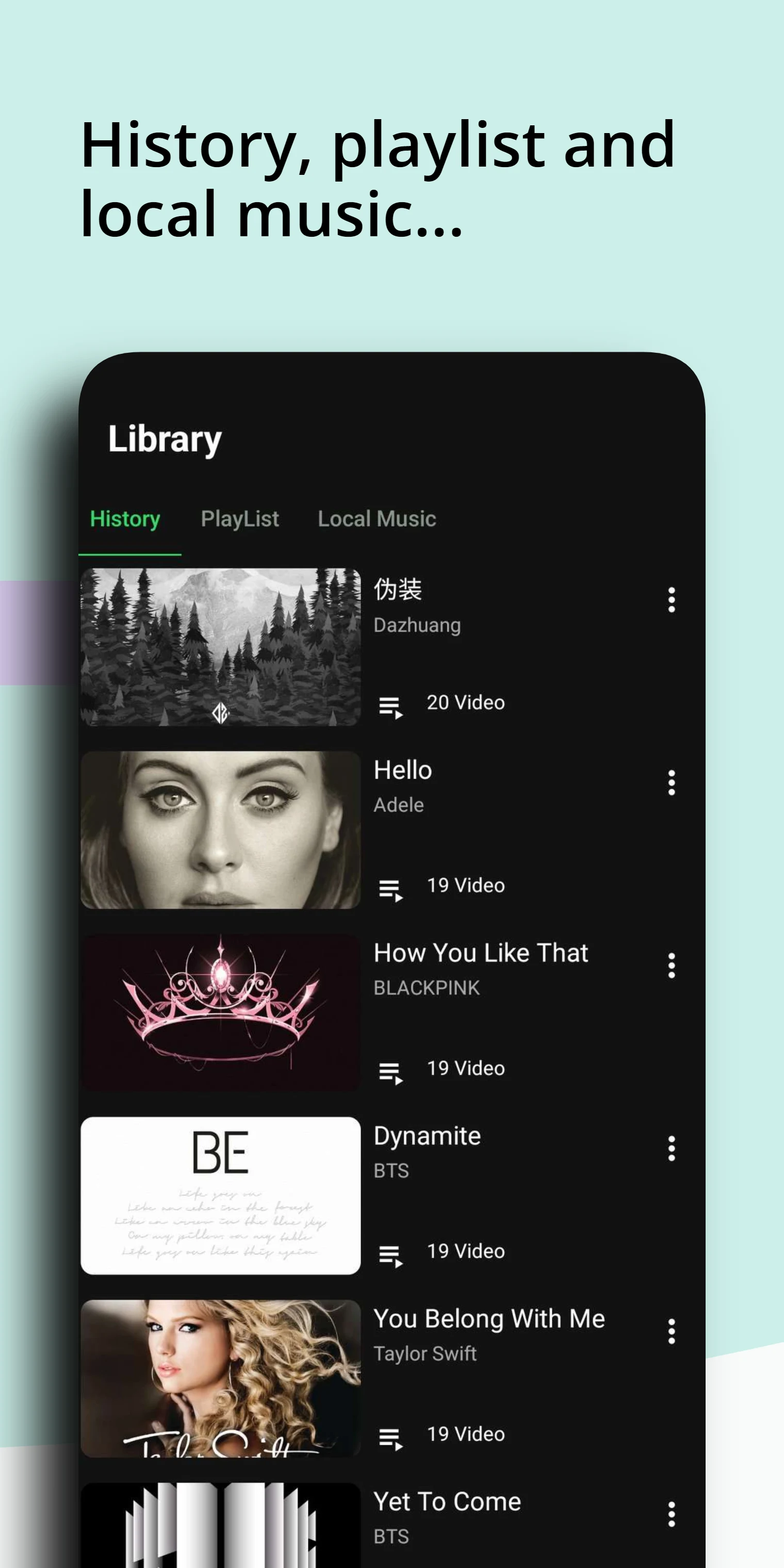 Song Finder - Identify music screenshot